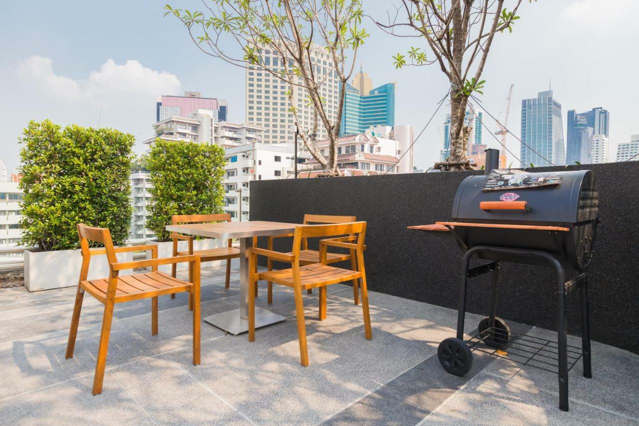Sukhumvit Asok Modern Suite Banguecoque Exterior foto