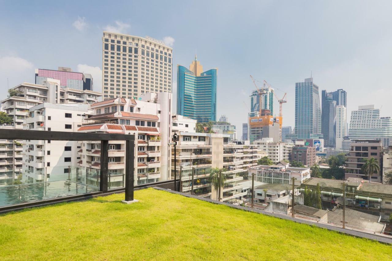 Sukhumvit Asok Modern Suite Banguecoque Exterior foto